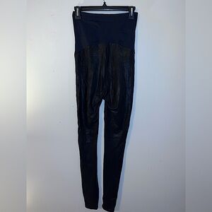 Spanx Maternity leggings faux leather